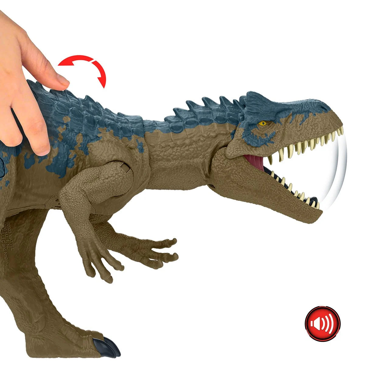 Jurassic World Ruthless Rampage Allosaurus Action Figure