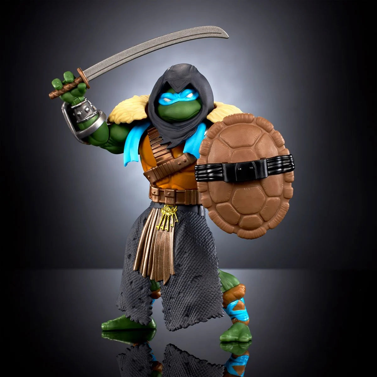 Masters of the Universe Origins Turtles of Grayskull Wave 4 Stealth Ninja Leonardo Action Figure