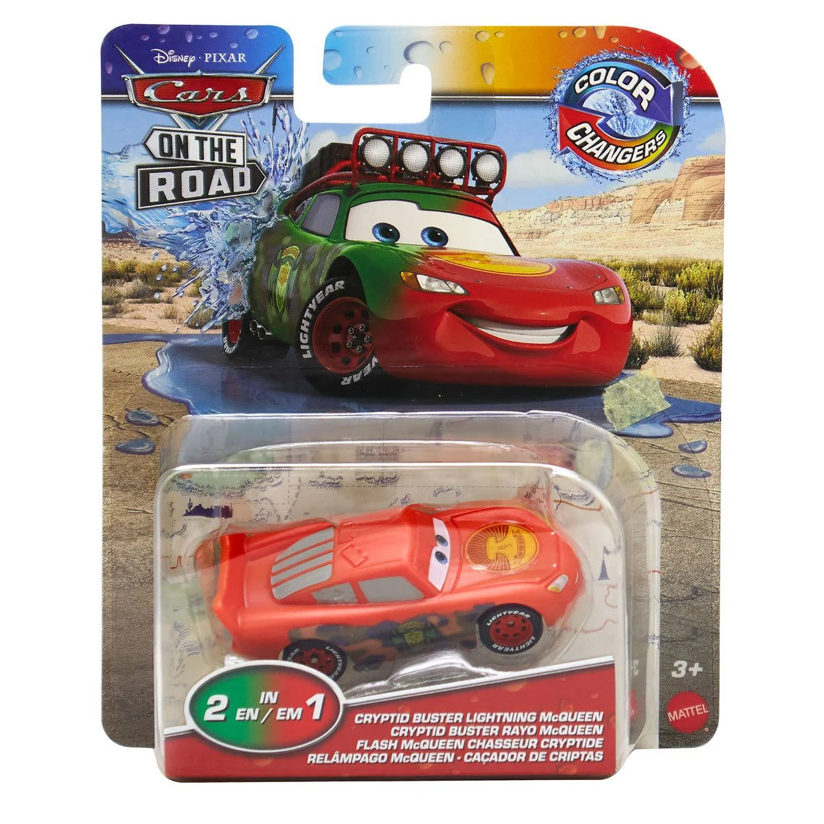 Cars Color Changers 1:55 Scale 2024 Mix 5 Case of 8