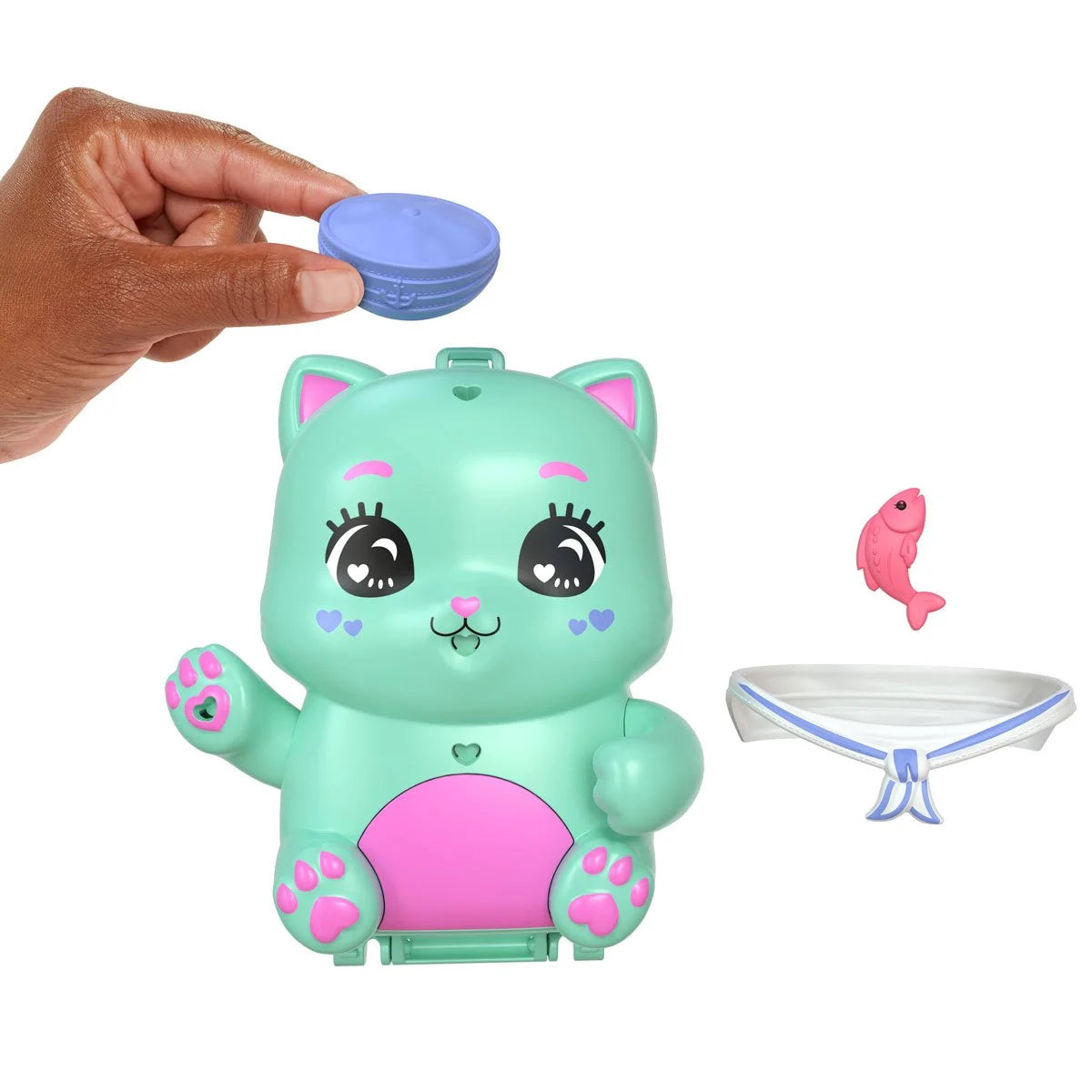 Polly Pocket Set Sail Kitty Compact Playset