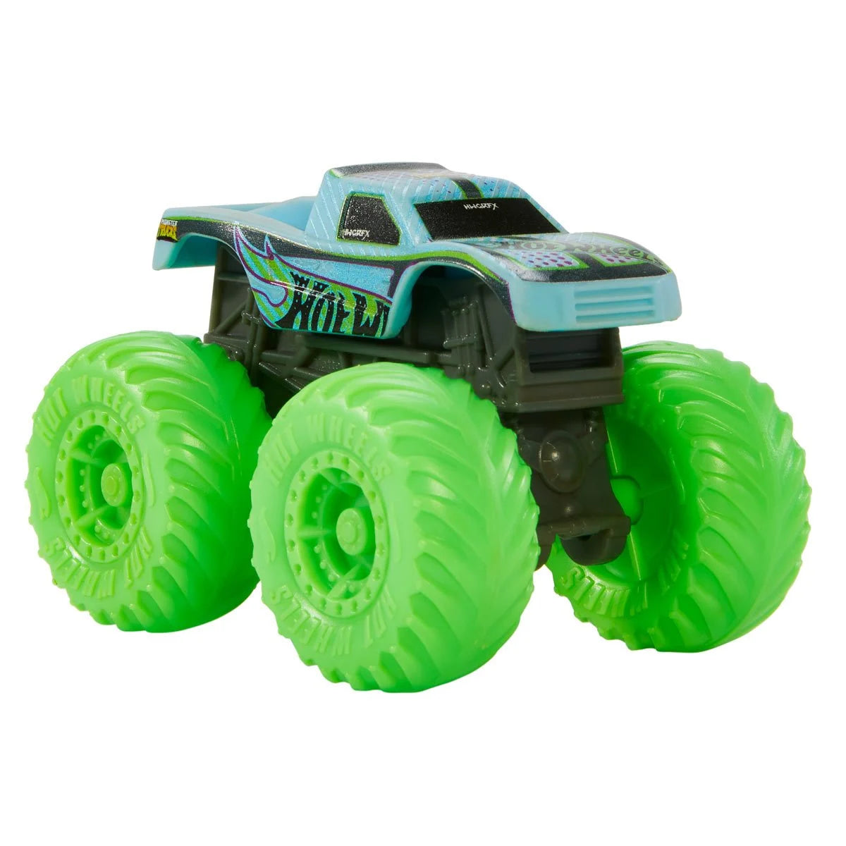 Hot Wheels Monster Trucks Color Reveal Water Blaster 1:64 Scale Vehicle 2024 Mix 2 Case of 8