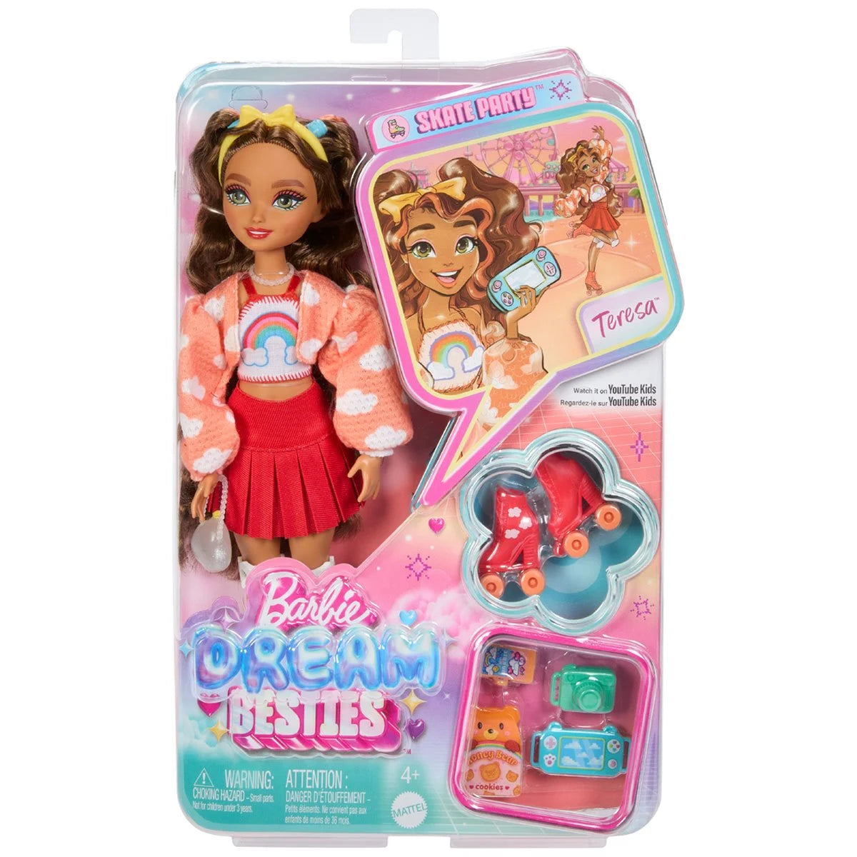 Barbie Dream Besties Skate Party Barbie Teresa Doll
