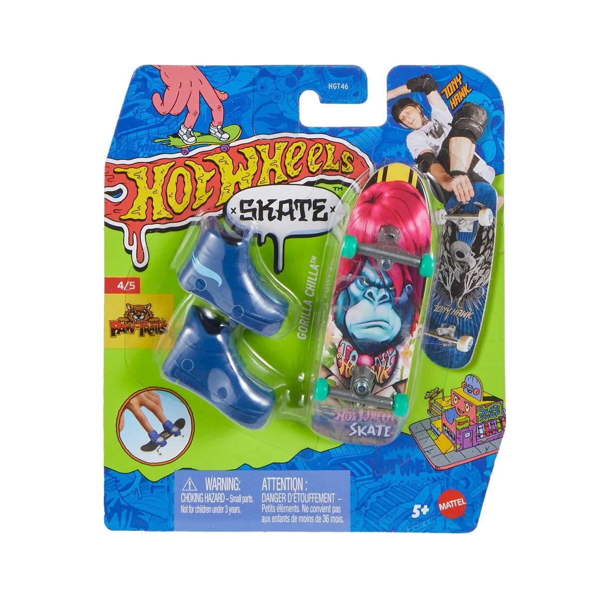 Hot Wheels Skate Fingerboard Singles 2025 Mix 4 Case of 16