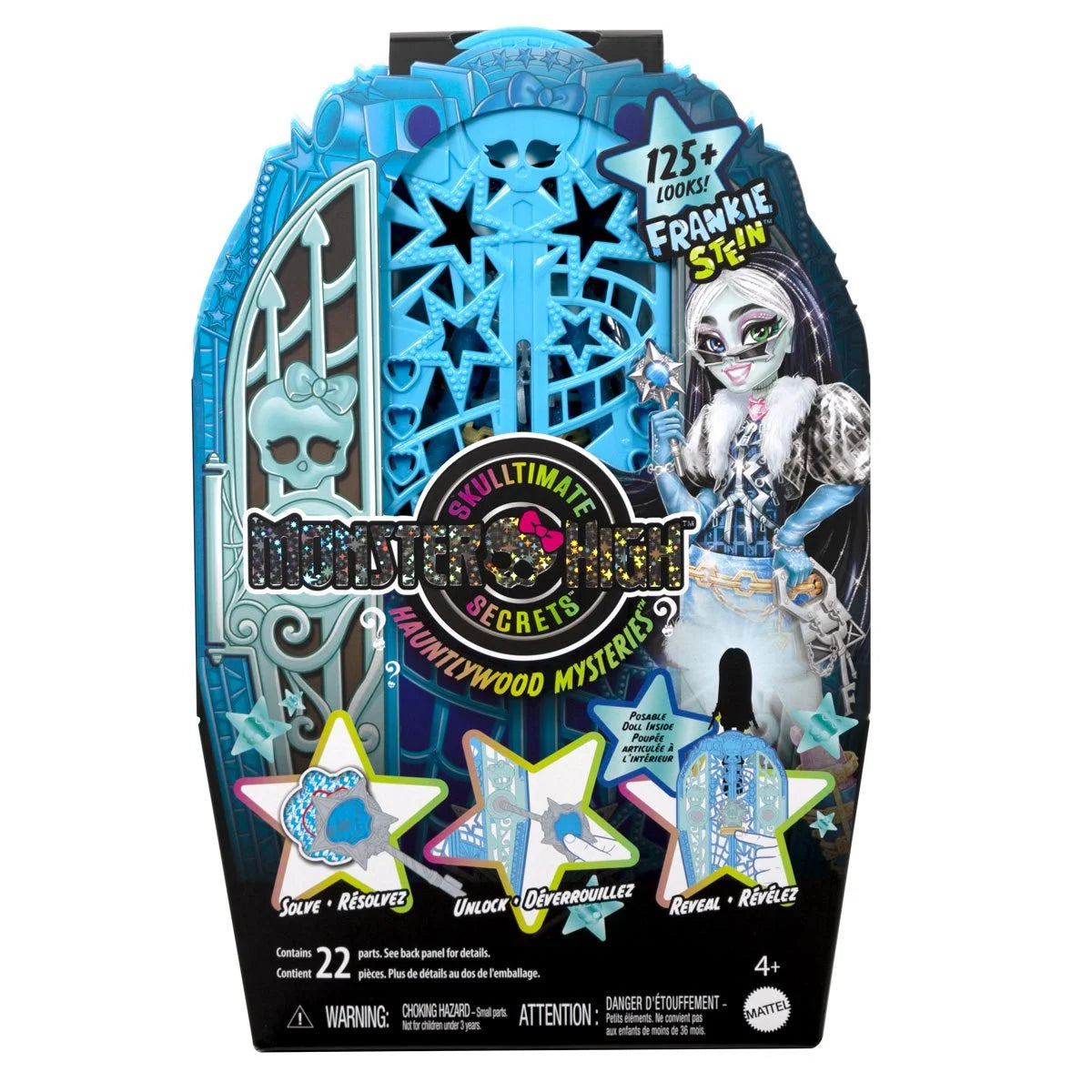 Monster High Skulltimate Secrets Hauntlywood Mysteries Frankie Stein Doll