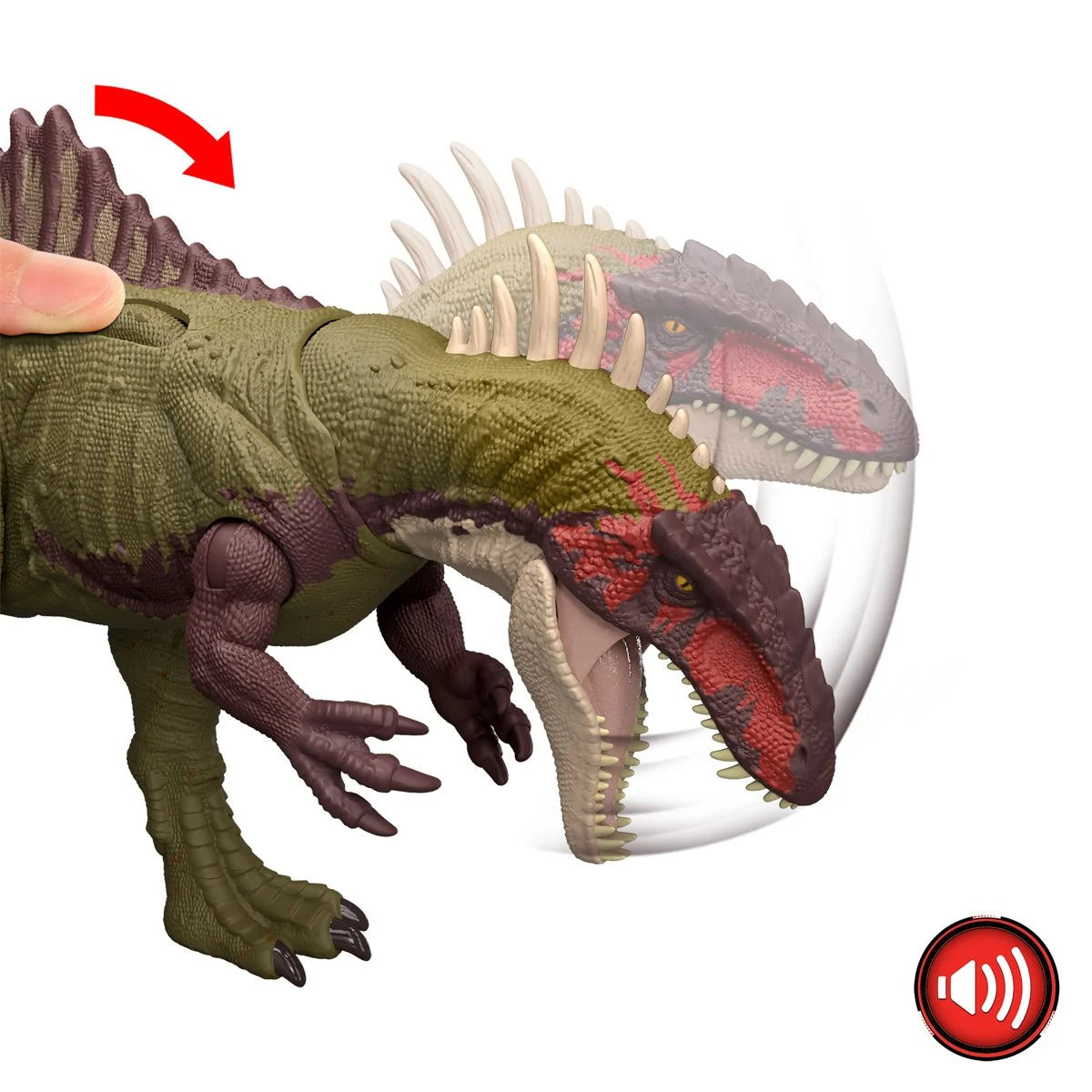 Jurassic World Battle Roarin' Becklespinax Action Figure
