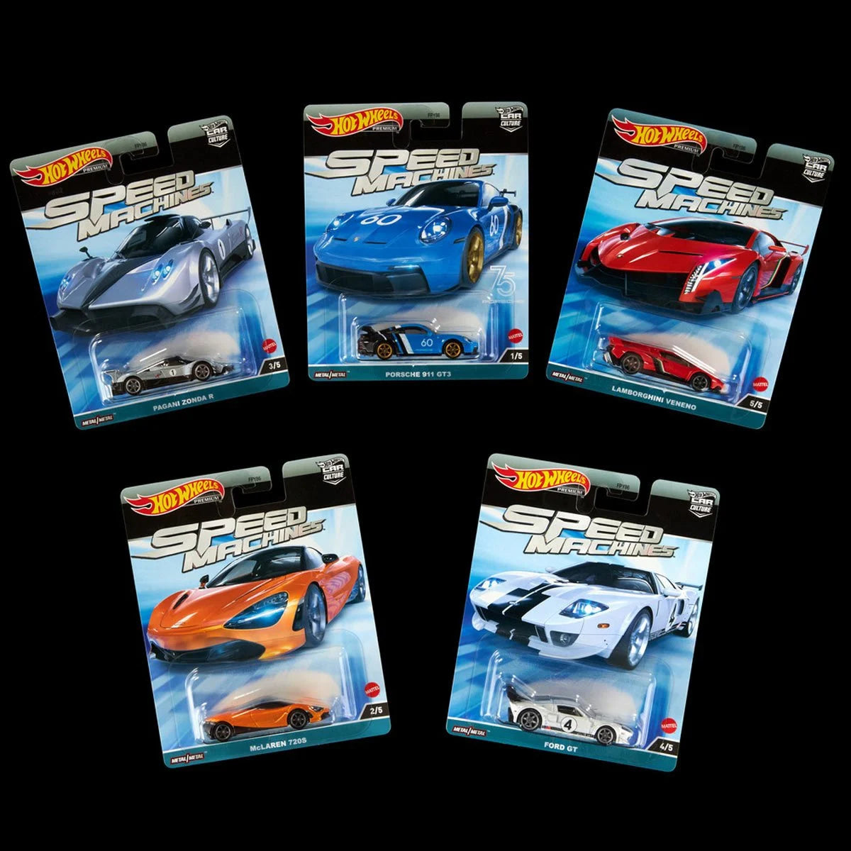 Hot Wheels Car Culture 2024 Mix 4 Vehicle Case of 10