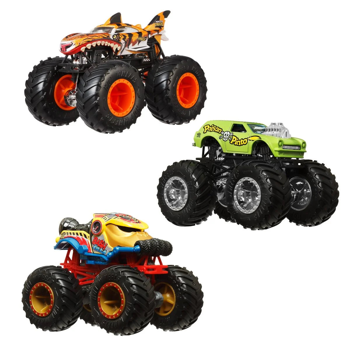 Hot Wheels Monster Trucks 1:64 Scale Vehicle 2024 Mix 12 Case of 8