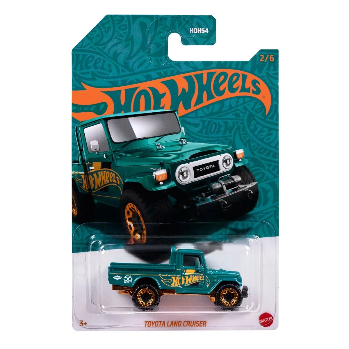 Hot Wheels 56th Anniversary Pearl and Chrome 2024 Mix 1 Vehicle Case of 24