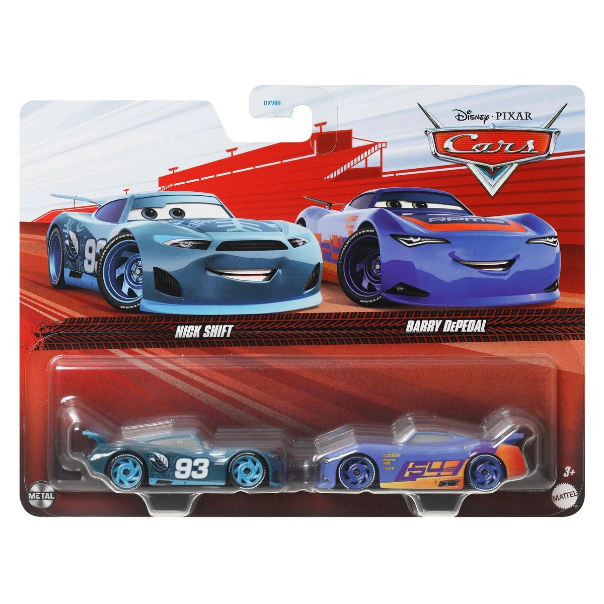 Cars Character Car Vehicle 2-Pack 2025 Mix 2 Case of 12
