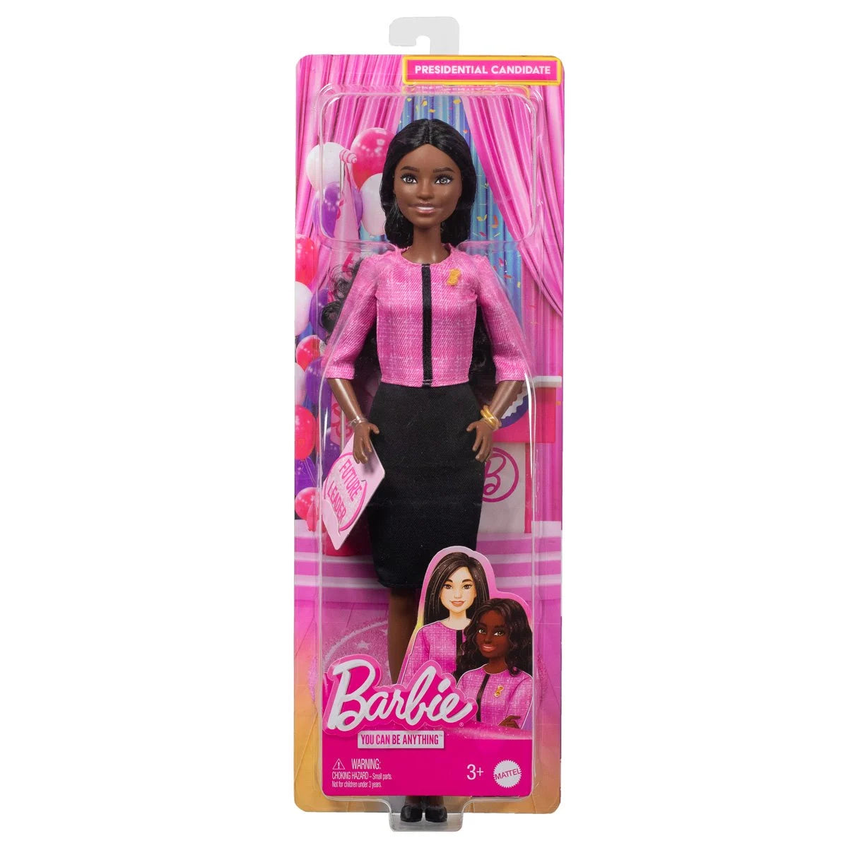 Barbie Future Leader Doll with Brown Hair