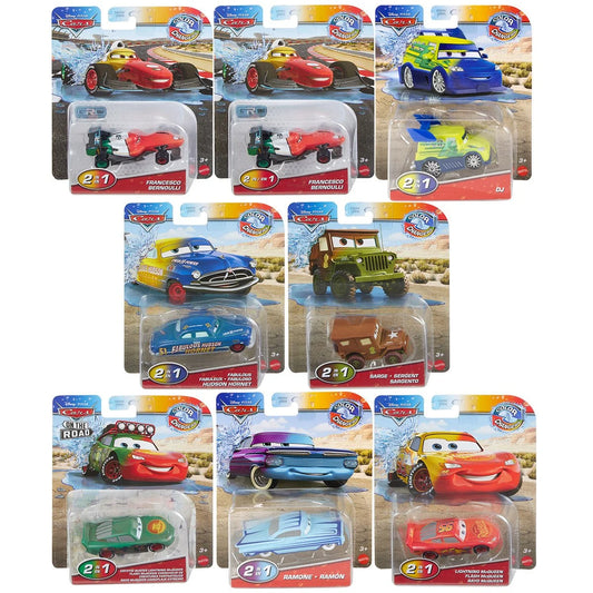 Cars Color Changers 1:55 Scale 2025 Wave 3 Case of 8