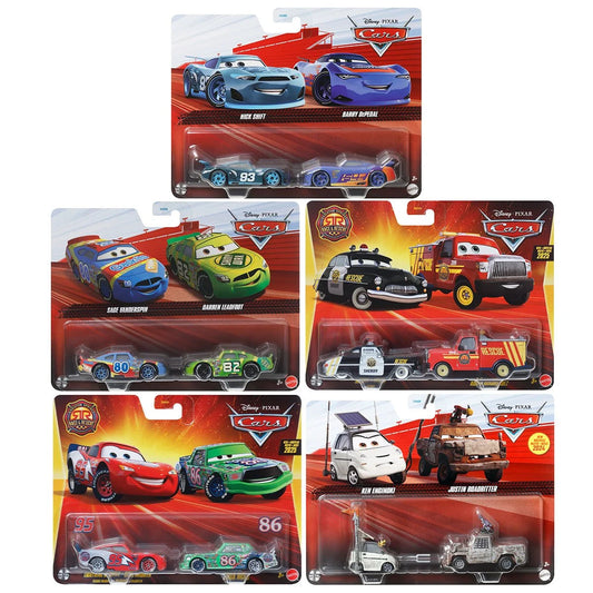Cars Character Car Vehicle 2-Pack 2025 Mix 3 Case of 12