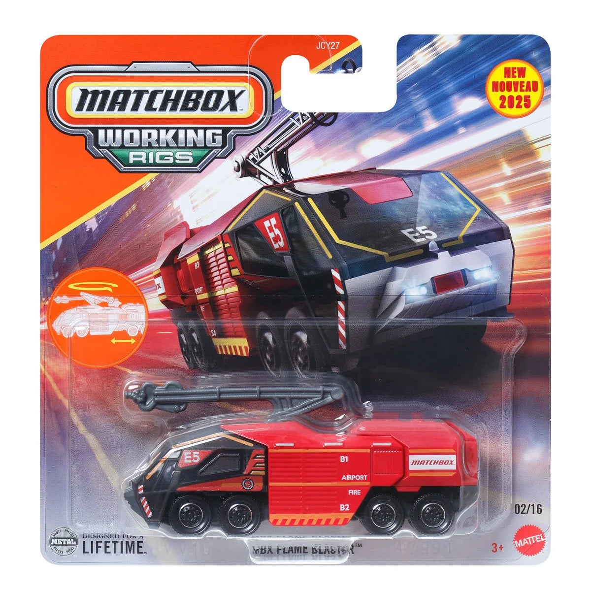 Matchbox Real Working Rigs 2025 Wave 1 Case of 6
