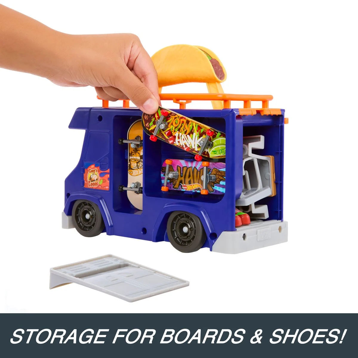 Hot Wheels Skate Taco Truck Play Case