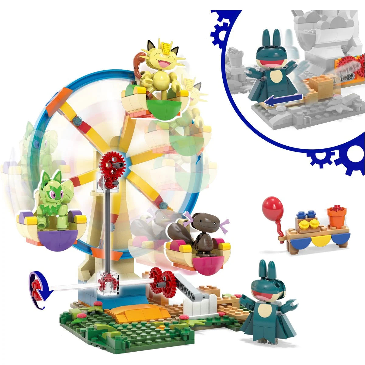 Pokemon Mega Ferris Wheel Fun