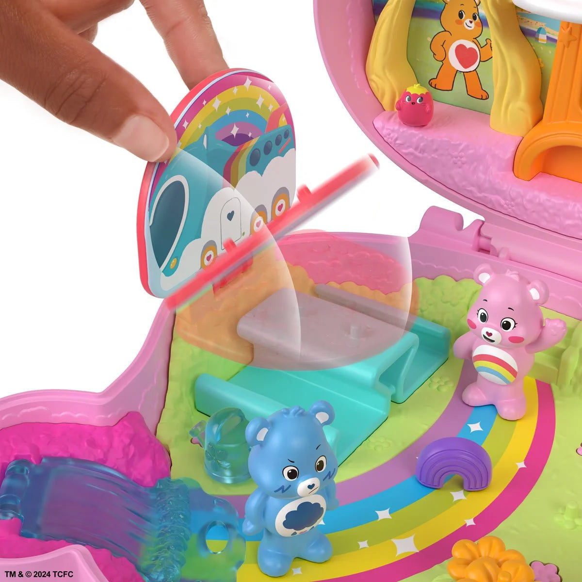 Polly Pocket Care Bears Compact Playset