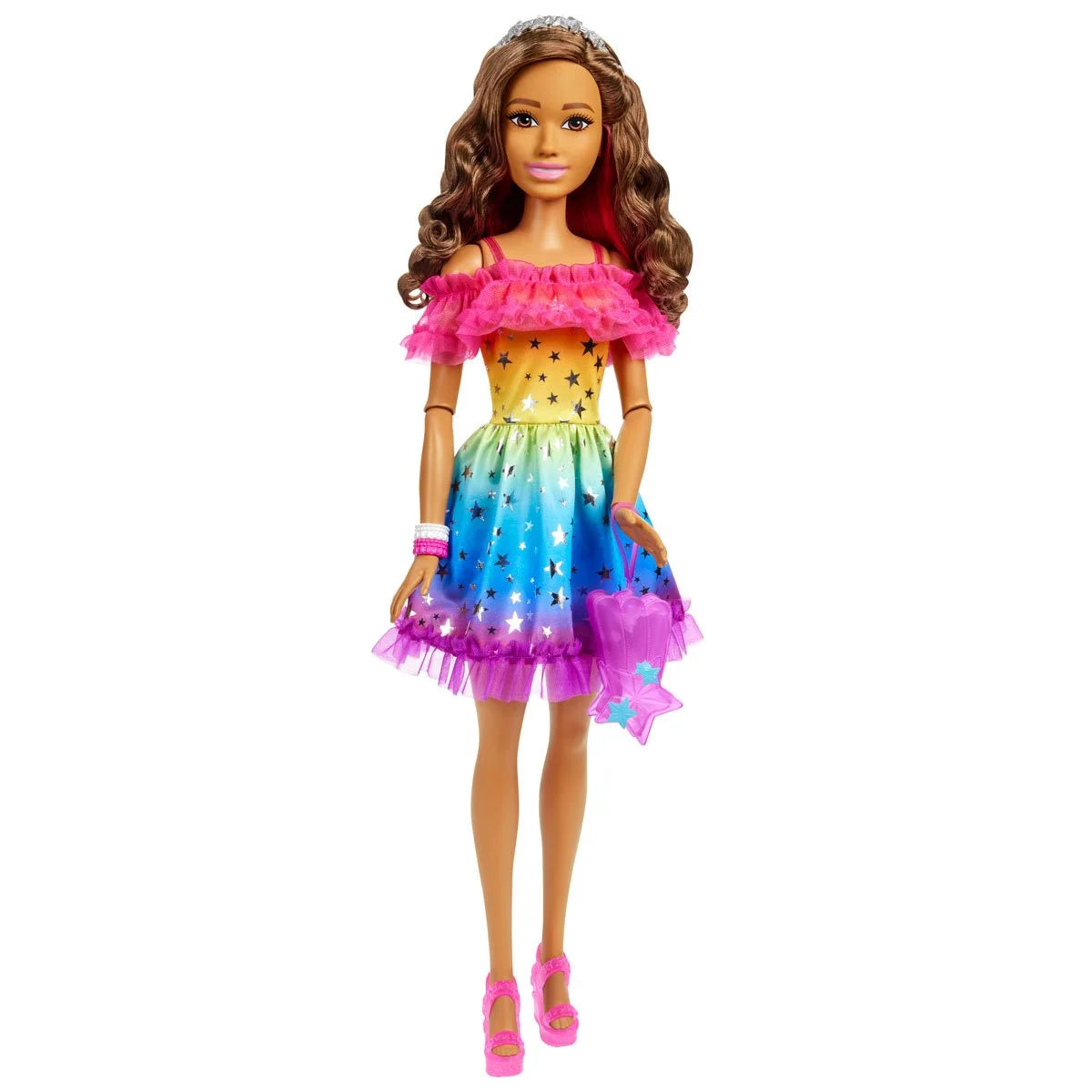 Barbie 28-Inch Doll with Brunette Hair