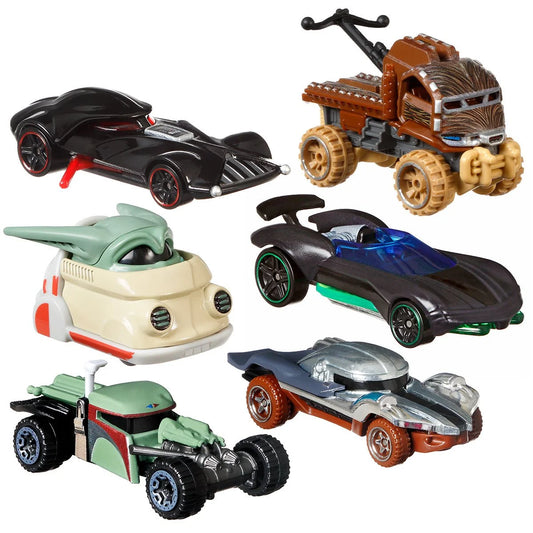 Star Wars Hot Wheels Character Car 2023 Mix 3 Case of 8
