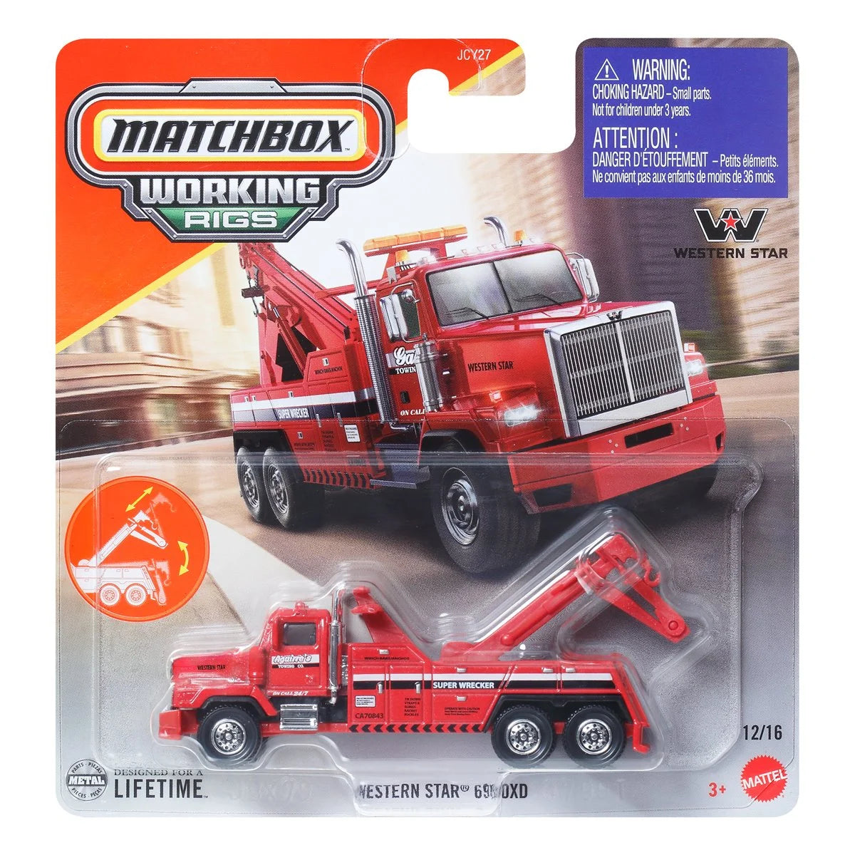 Matchbox Real Working Rigs 2025 Wave 2 Case of 6