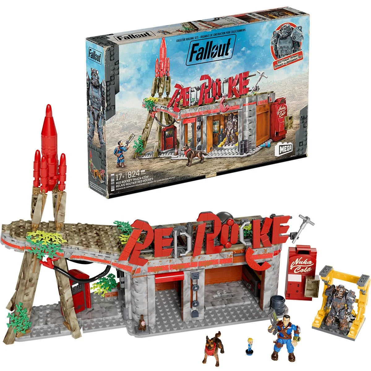 Fallout Mega Red Rocket Truck Stop Playset
