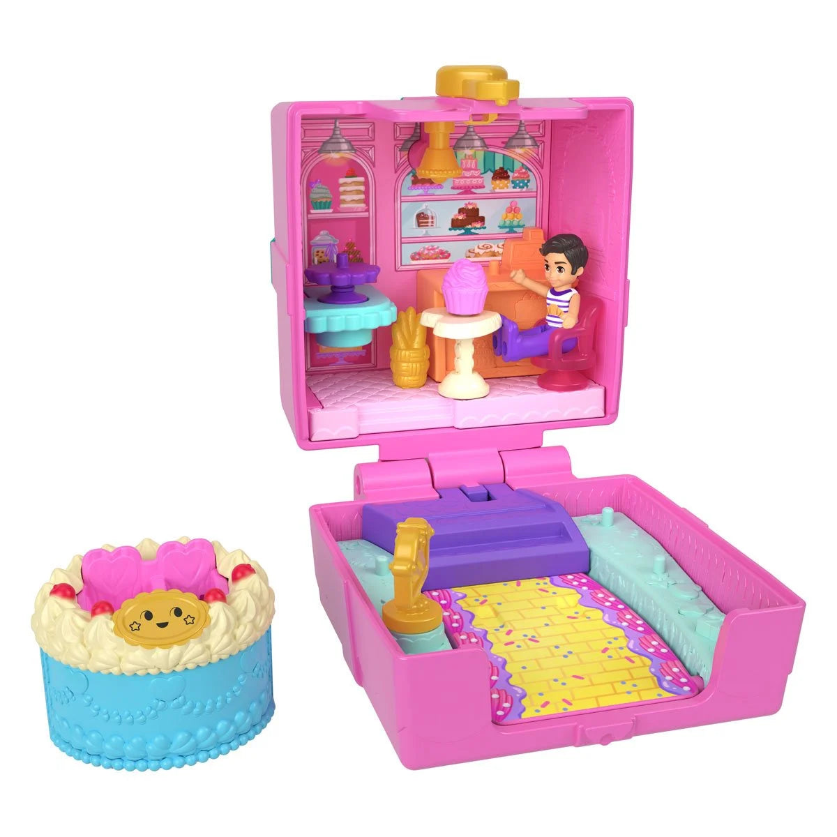 Polly Pocket Tiny Take Out Reveal Playset Case of 8