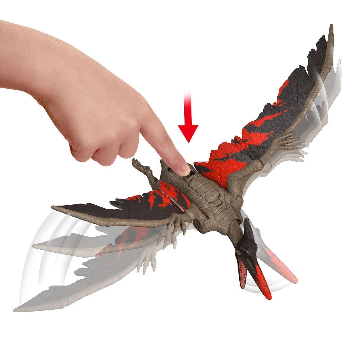 Jurassic World Wild Roar Pteranodon Action Figure