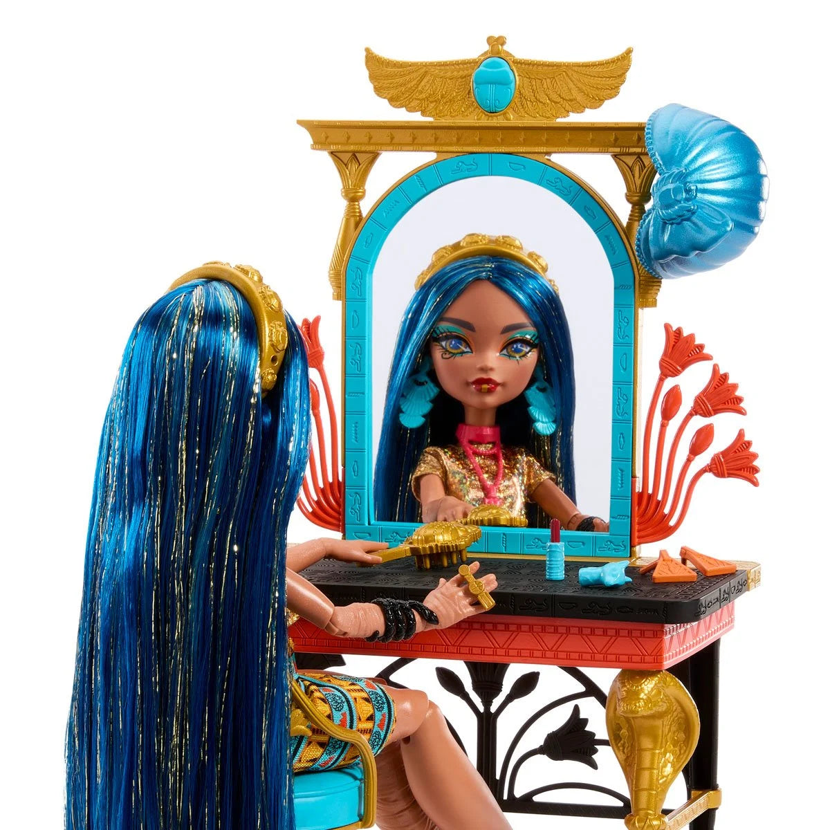 Monster High Cleo de Nile Doll and Vanity Playset