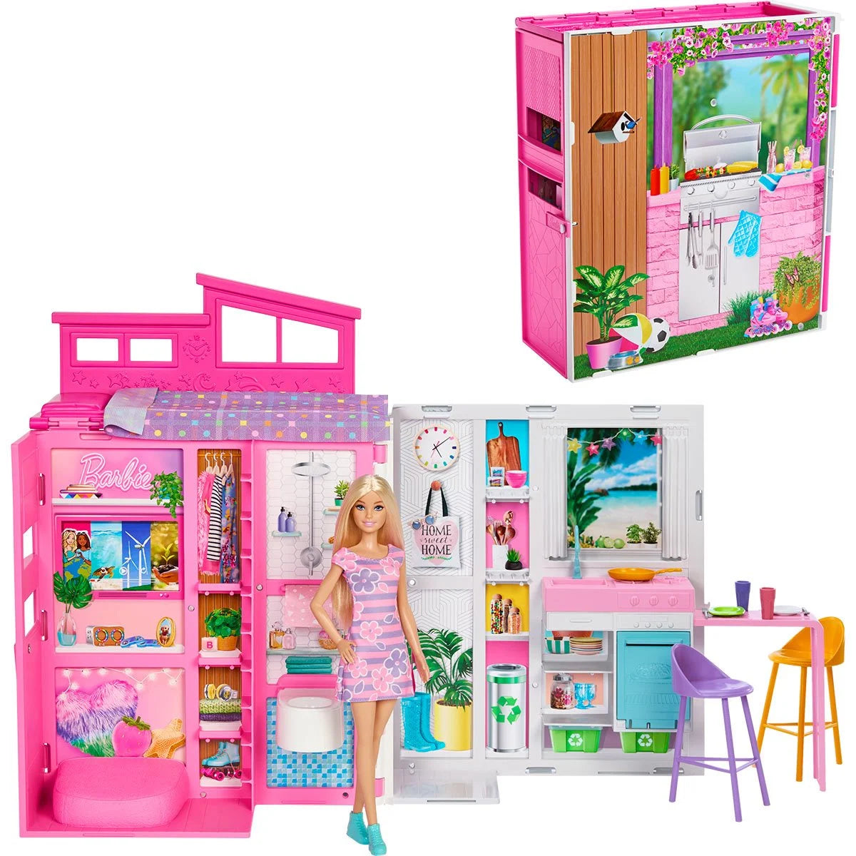 Barbie Getaway House Doll and Playset