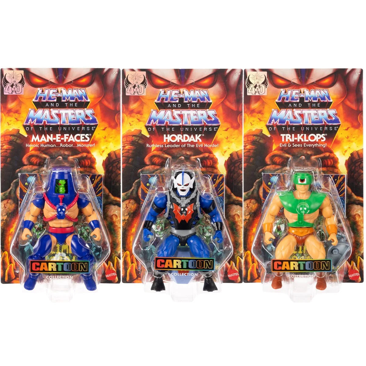Masters of the Universe Origins Wave 22 Action Figure Case of 4