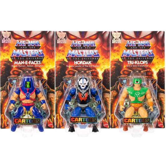 Masters of the Universe Origins Wave 22 Action Figure Case of 4