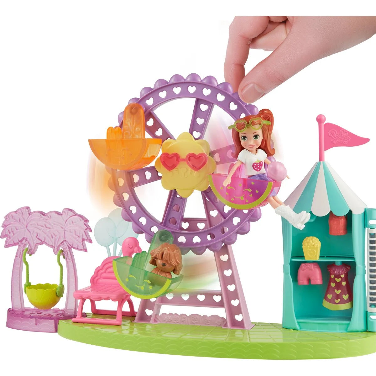Polly Pocket Tropical Treats Carnival Playset