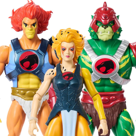 Masters of the Universe x Thundercats Wave 1 Action Figure Case of 4