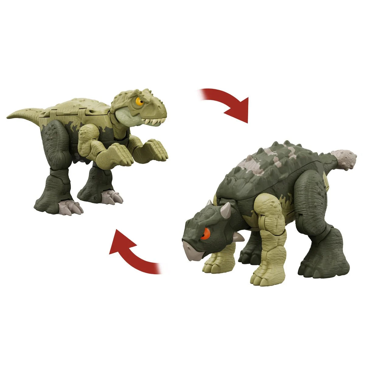 Jurassic World Fierce Changers Double Danger Action Figure Case of 4