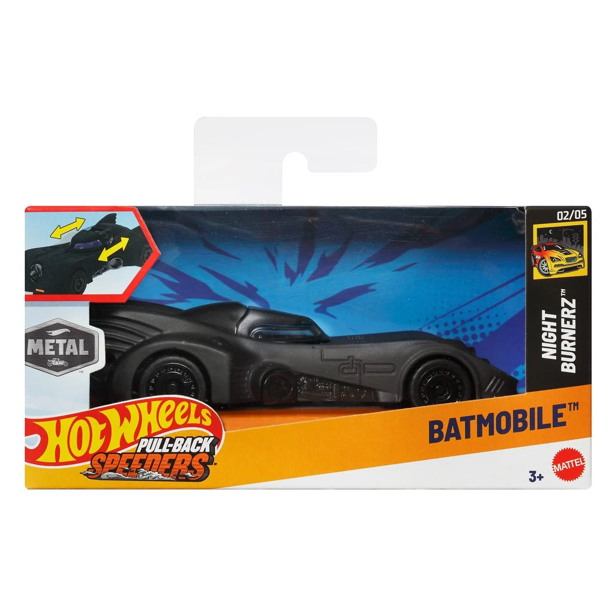 Hot Wheels Pull-Back Speeders 2025 Mix 2 Display Case of 8