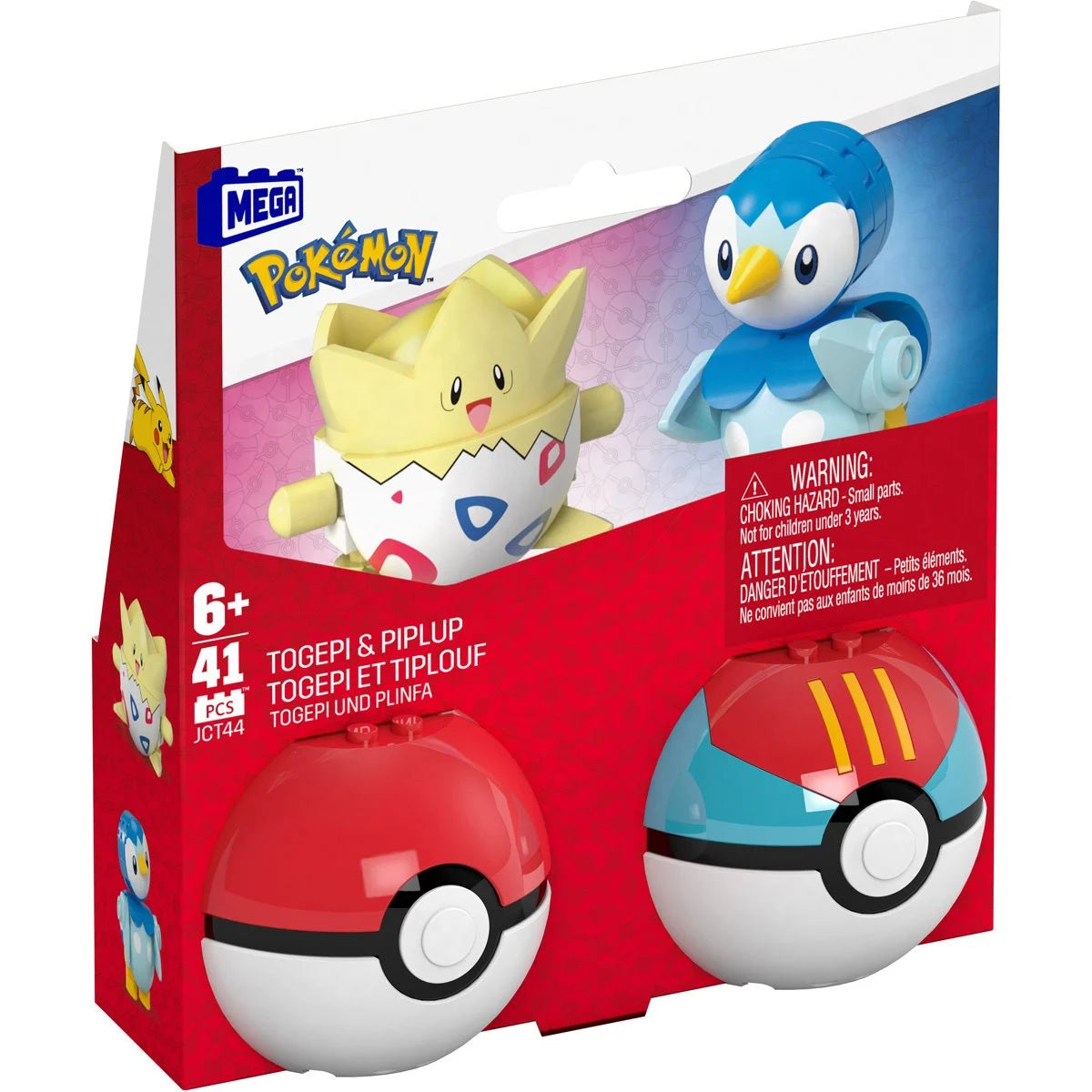 Pokemon Mega Pikachu and Ditto Poke Ball 2-Pack
