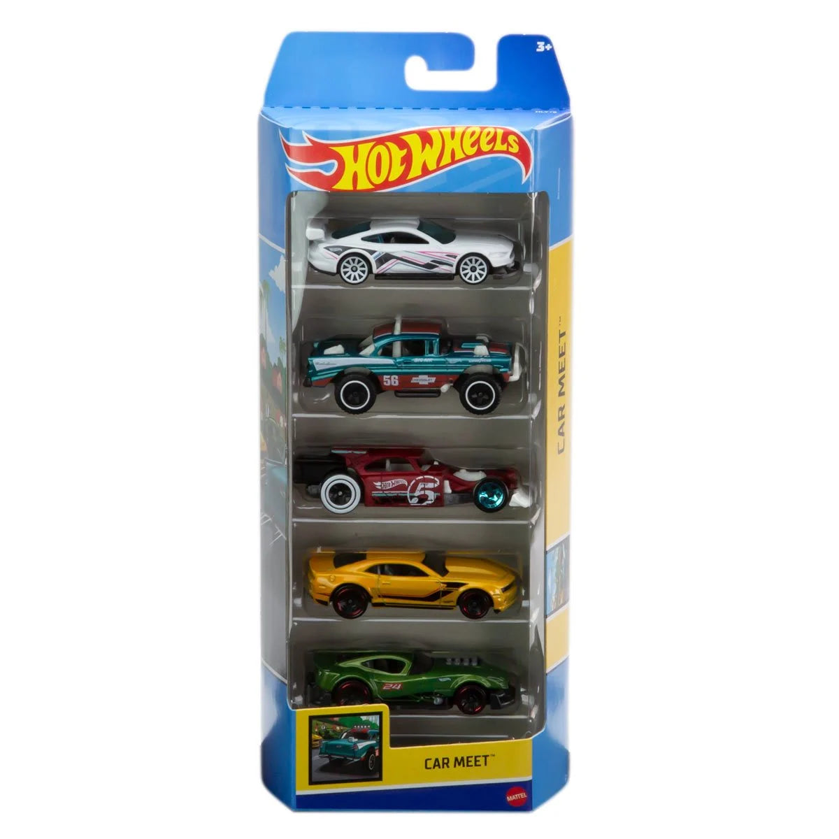 Hot Wheels 5-Car Pack Assortment Case