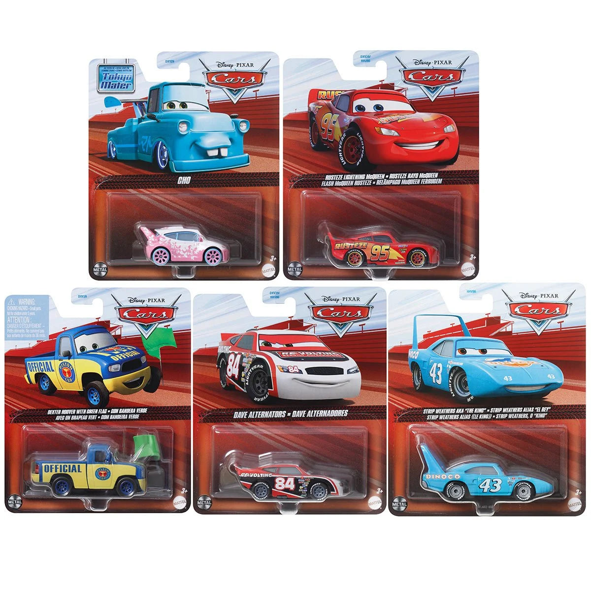 Cars Character Cars 2025 Mix 7 Case of 24