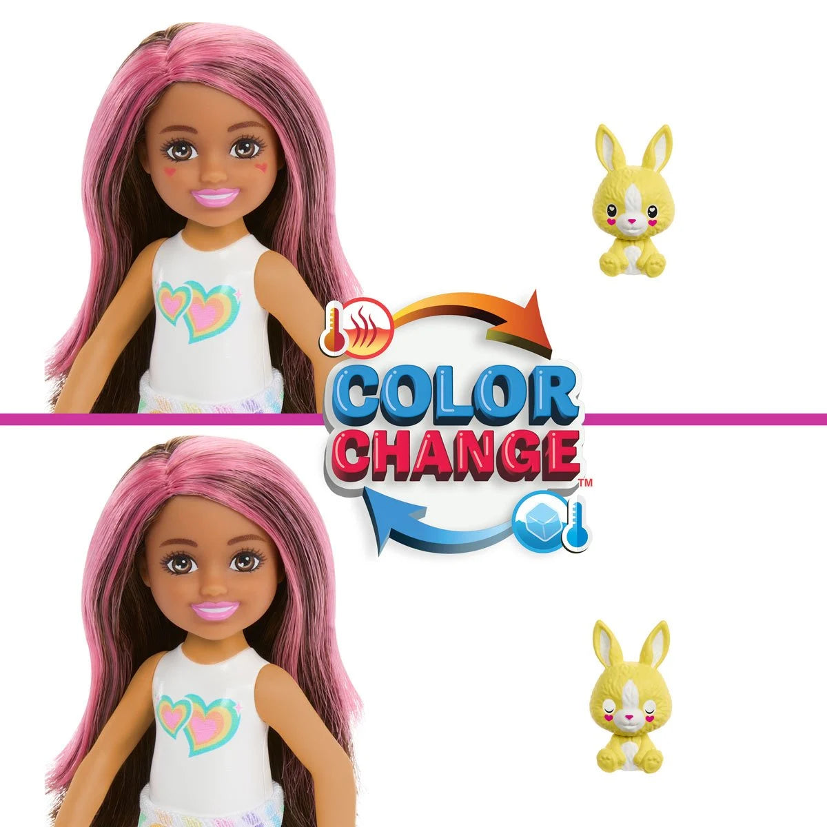 Barbie Chelsea Cutie Reveal Dream Series Doll Case of 3