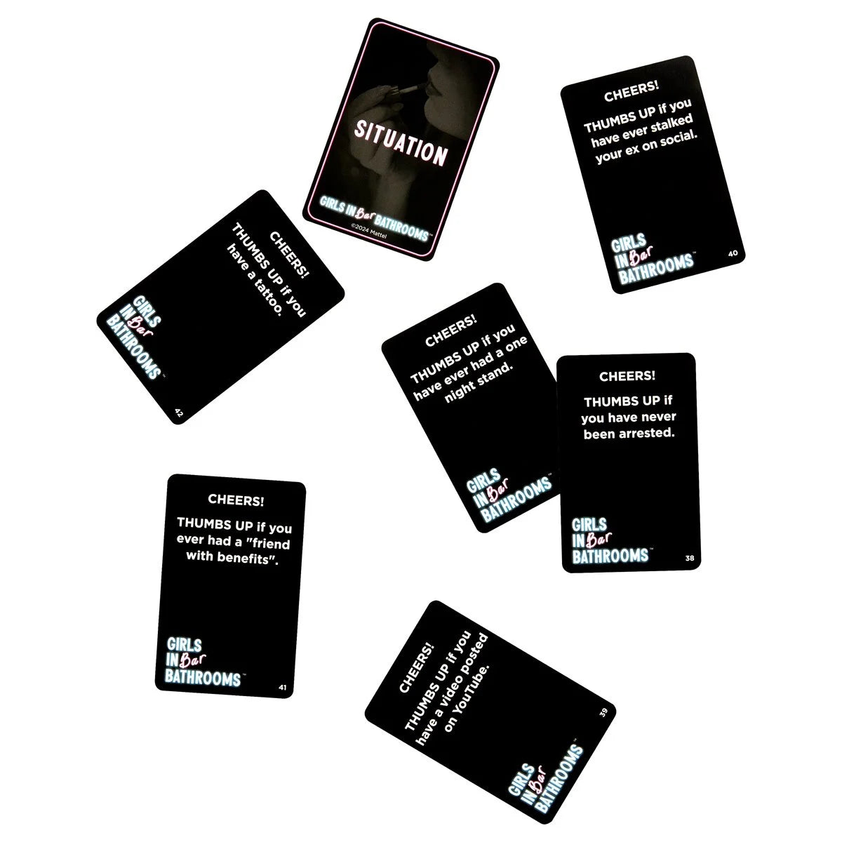 Girls in Bar Bathrooms Card Game