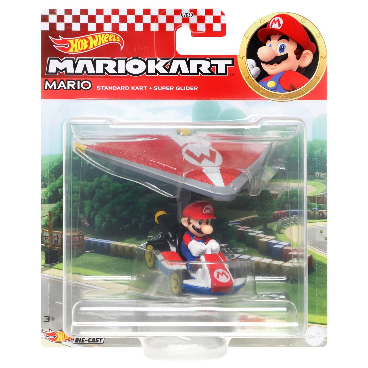Mario Kart Hot Wheels Gliders 2025 Mix 2 Vehicle Case of 4