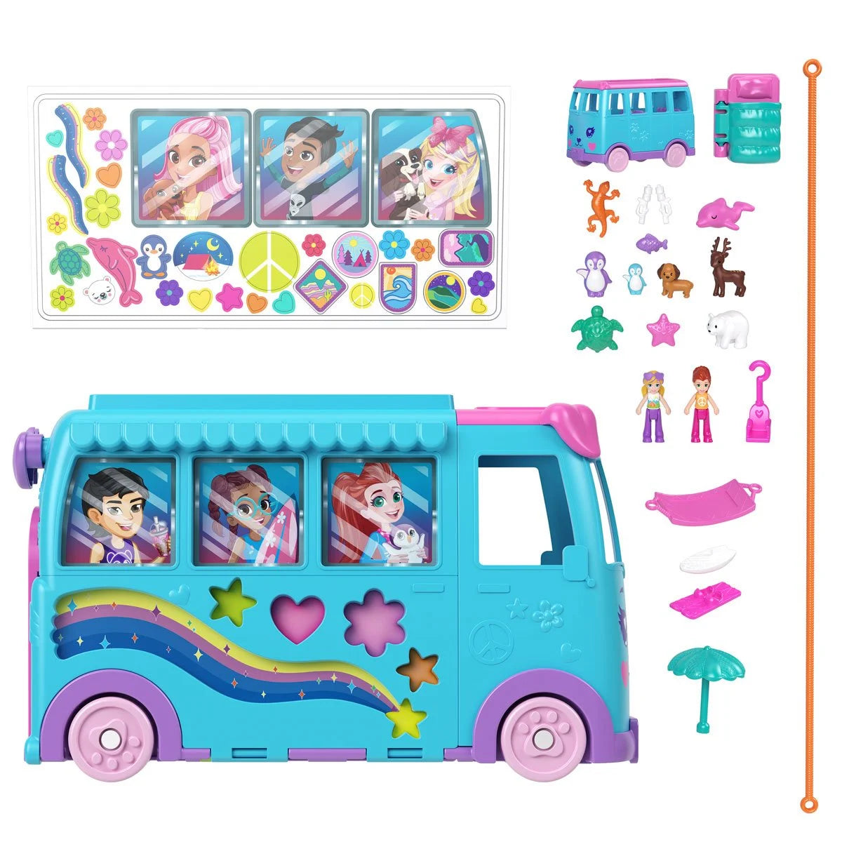 Polly Pocket Pet Mobile Adventure Playset