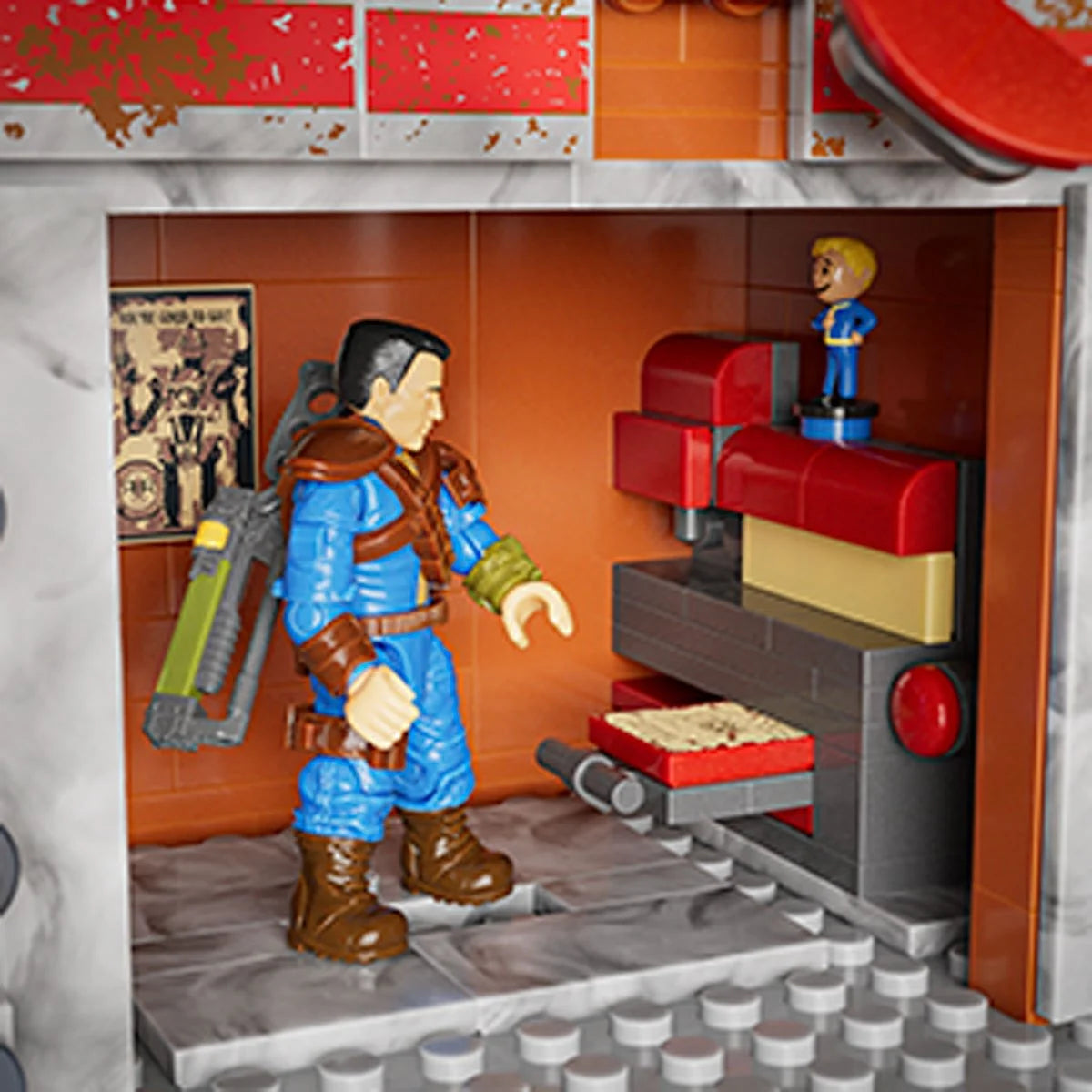 Fallout Mega Red Rocket Truck Stop Playset