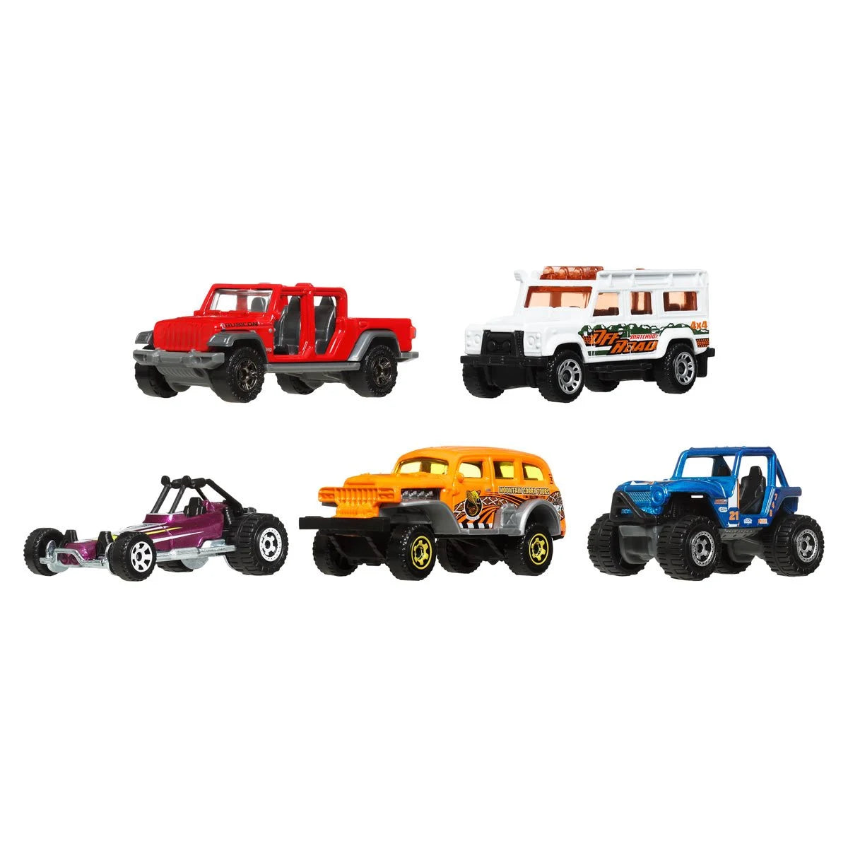 Matchbox Car Collection 5-Pack 2025 Mix 1 Vehicle Case of 12