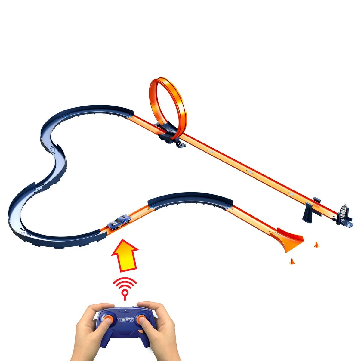Hot Wheels Speed Challenge 1:64 Scale RC Track Playset