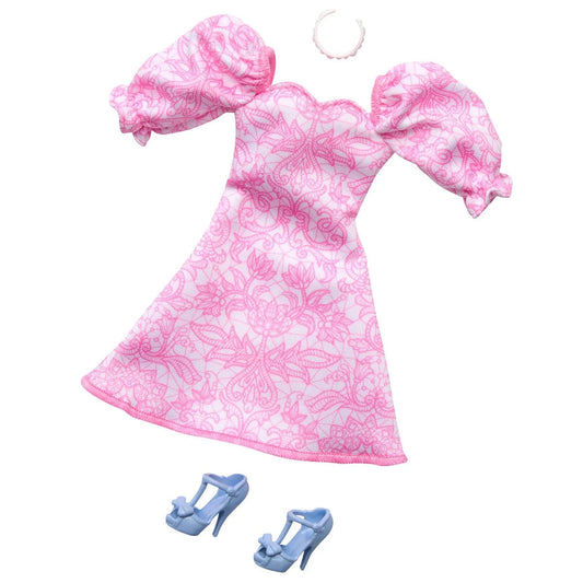Barbie Complete Looks Puffy Sleeve Dress Fashion Pack
