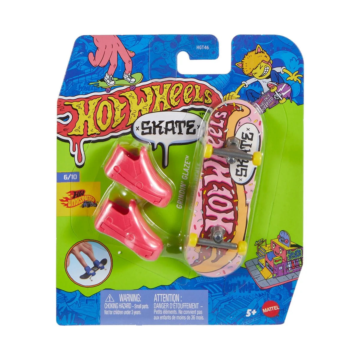 Hot Wheels Skate Fingerboard Singles 2025 Mix 4 Case of 16