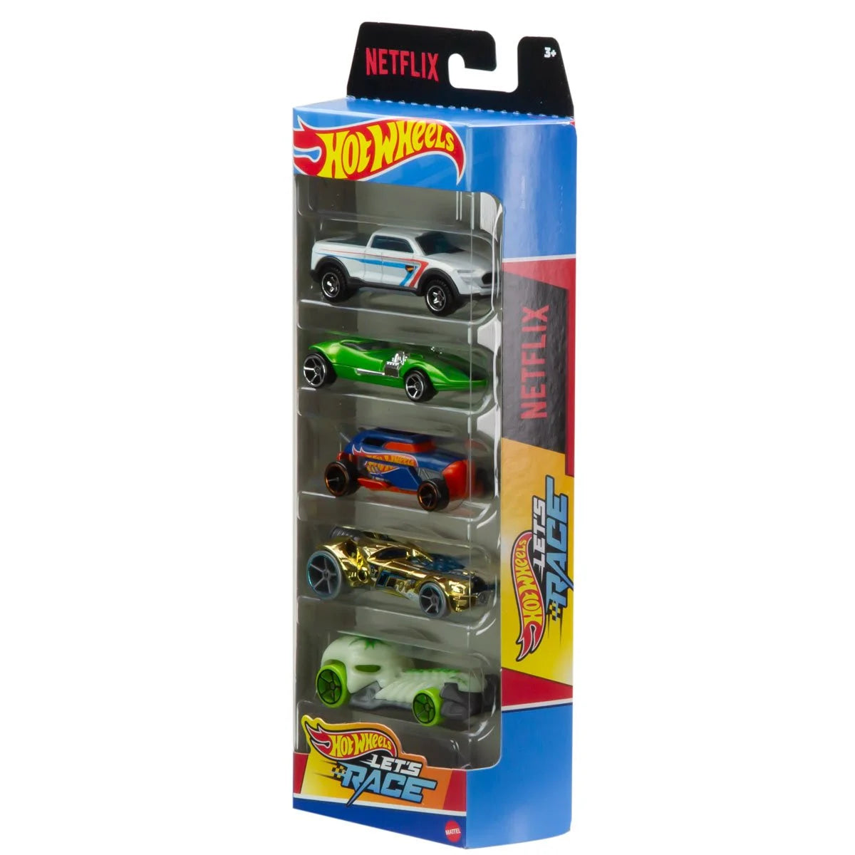 Hot Wheels Netflix 1:64 Scale Vehicle 5-Pack