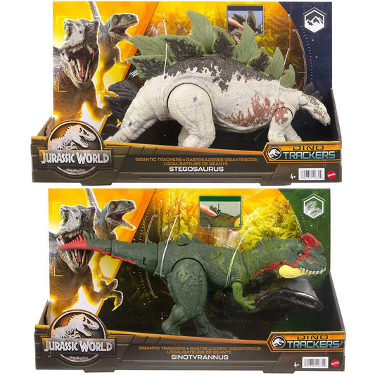 Jurassic World Gigantic Trackers Action Figure Case of 2