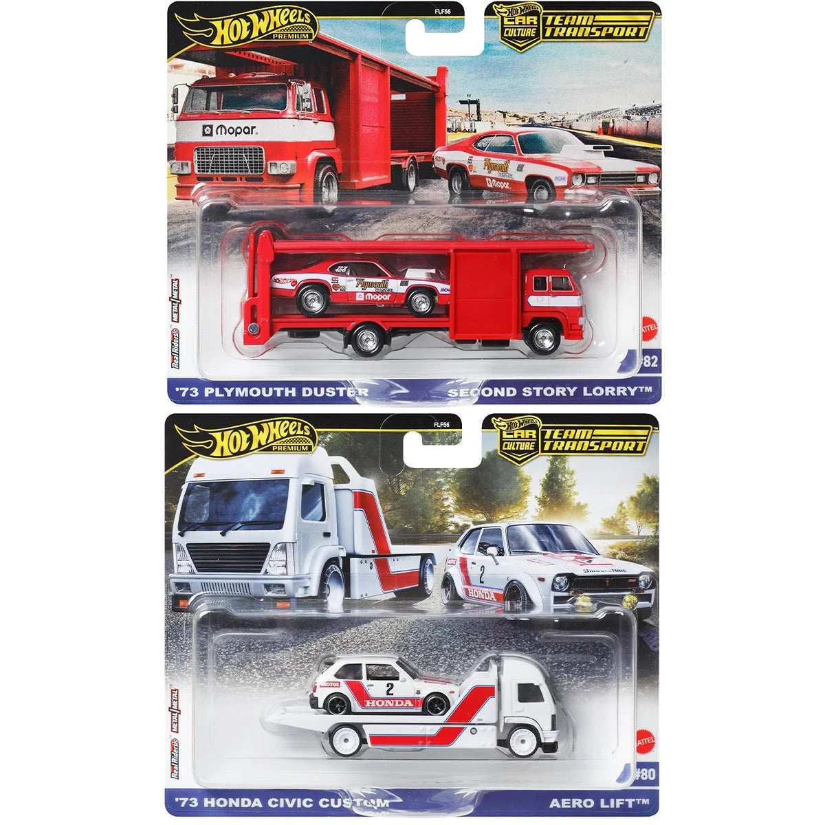 Hot Wheels Team Transport 2025 Mix 3 Vehicle Case of 4