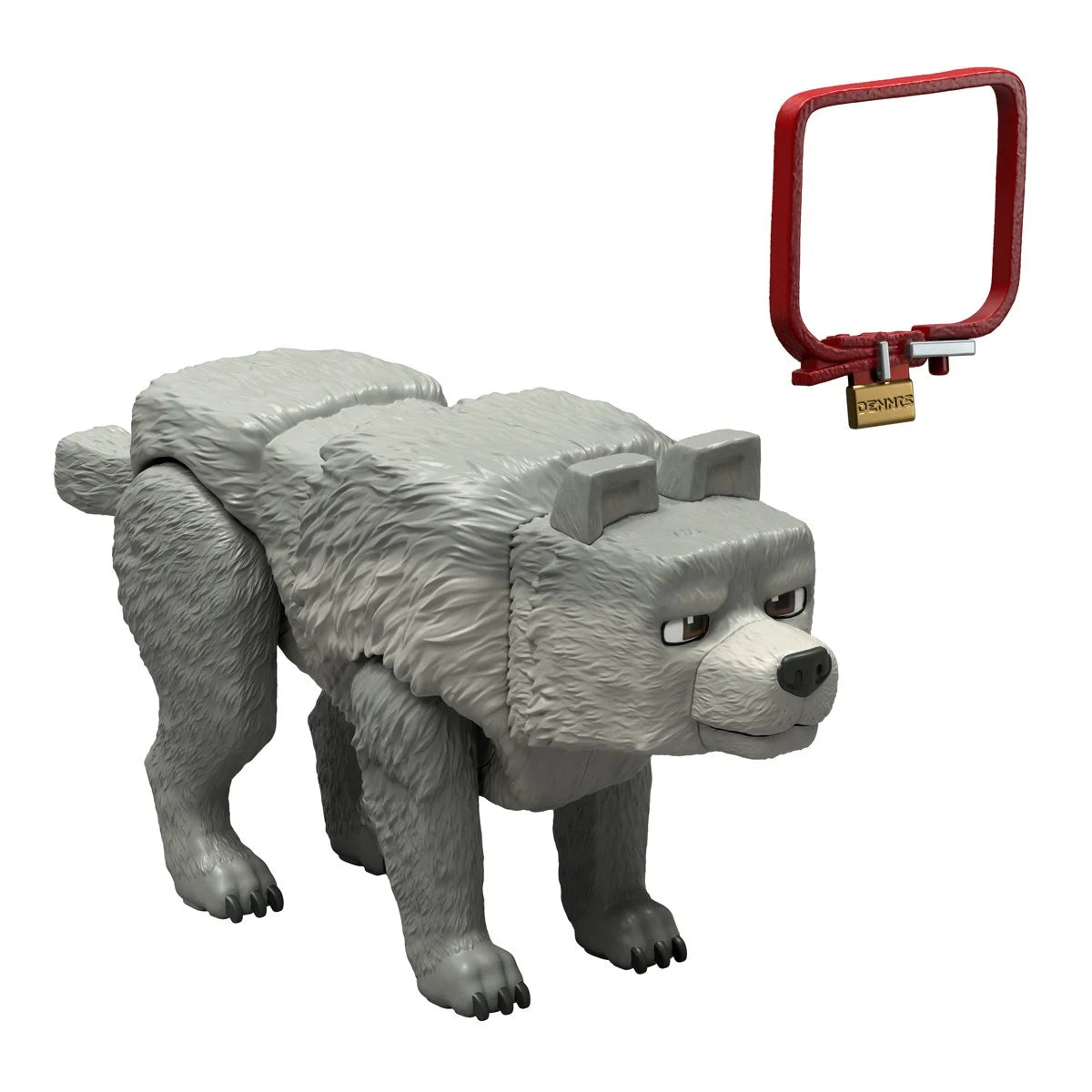 A Minecraft Movie Wolf Action Figure